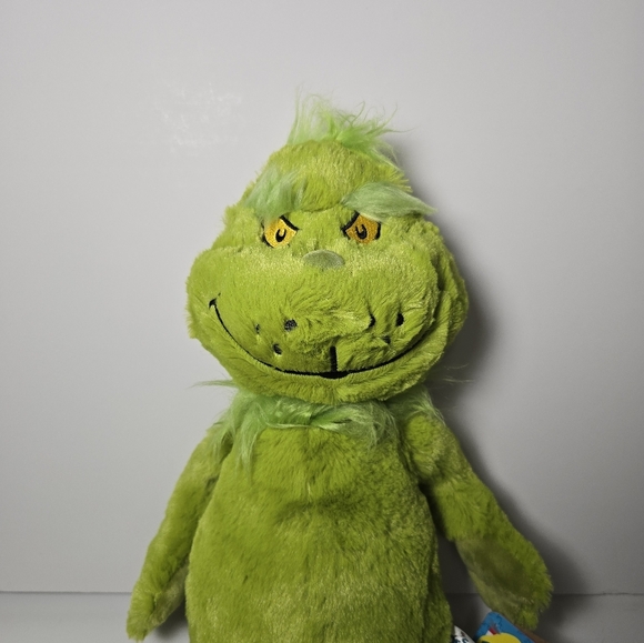 The grinch dr. Suess large plush new - Picture 2 of 3